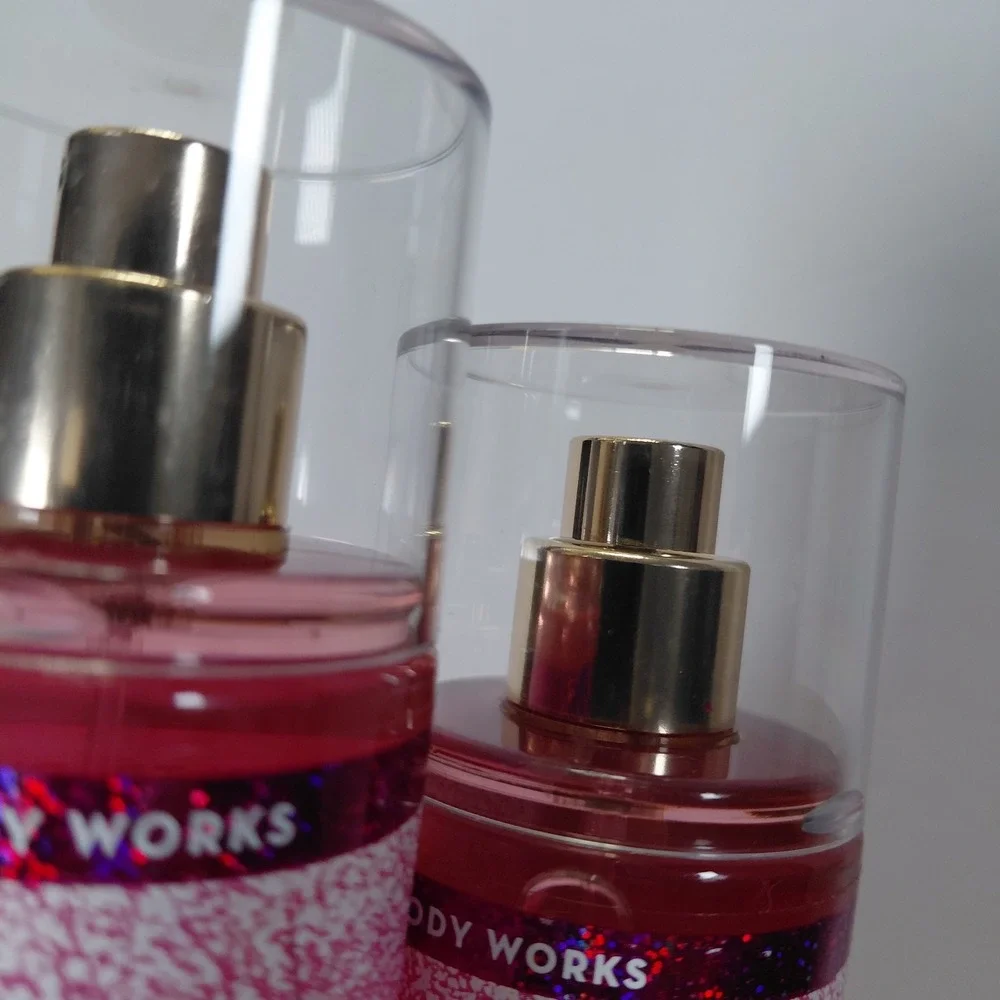 Lot Of 2 Twisted Peppermint Fine Fragrance Mist 8 oz Bath & Body Works